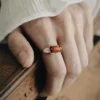 BAGUE AMBRE