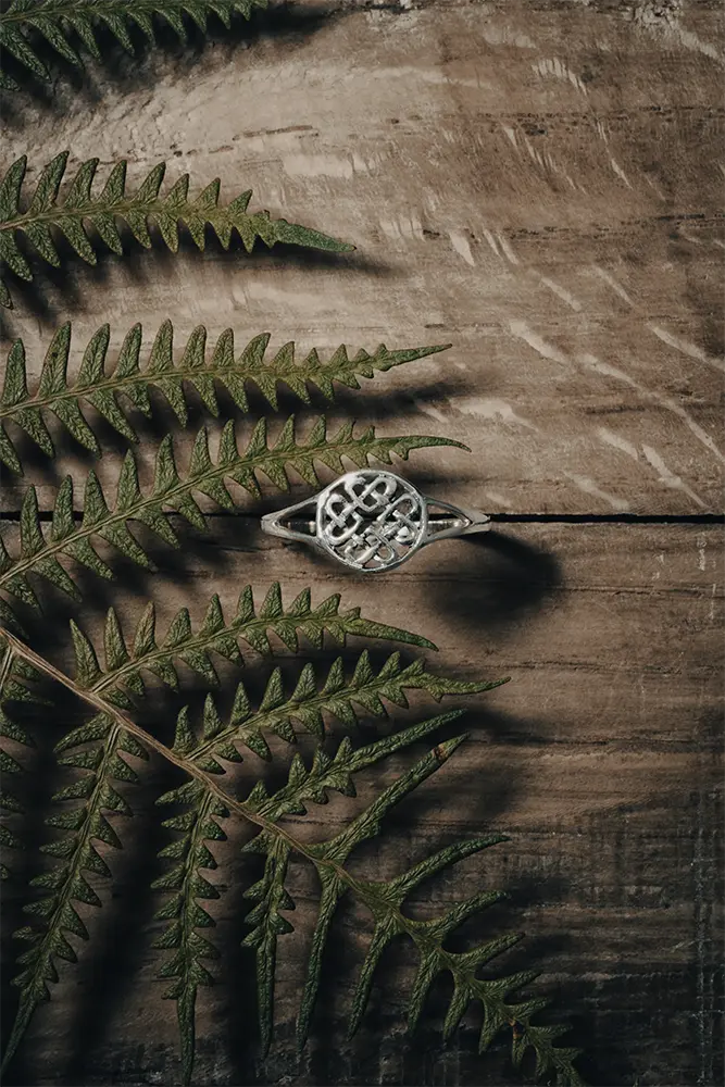 BAGUE NOEUD CELTIQUE