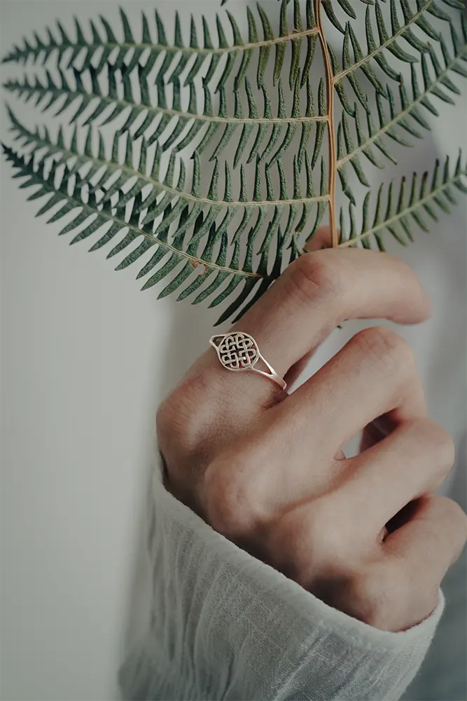 BAGUE NOEUD CELTIQUE