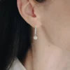 BOUCLES D OREILLES ROSES