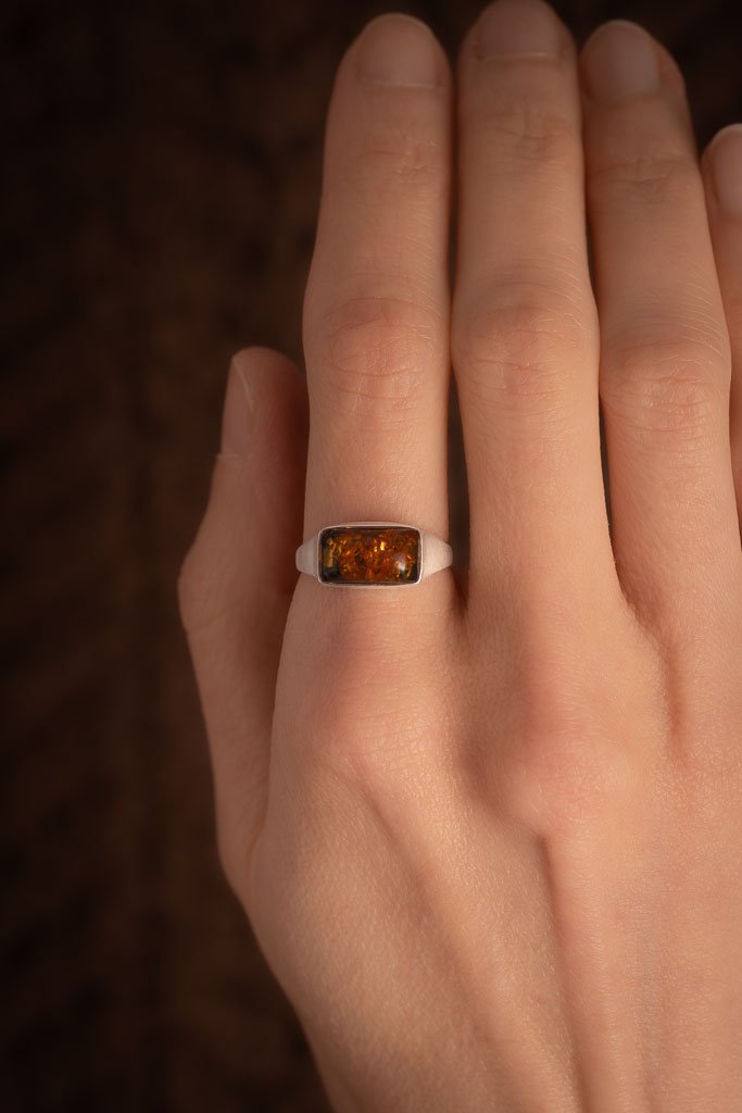 BAGUE AMBRE