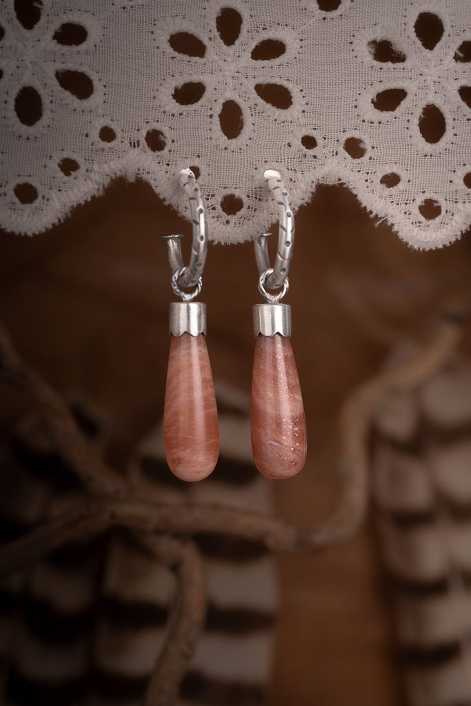 BOUCLE D OREILLES LUNALIA