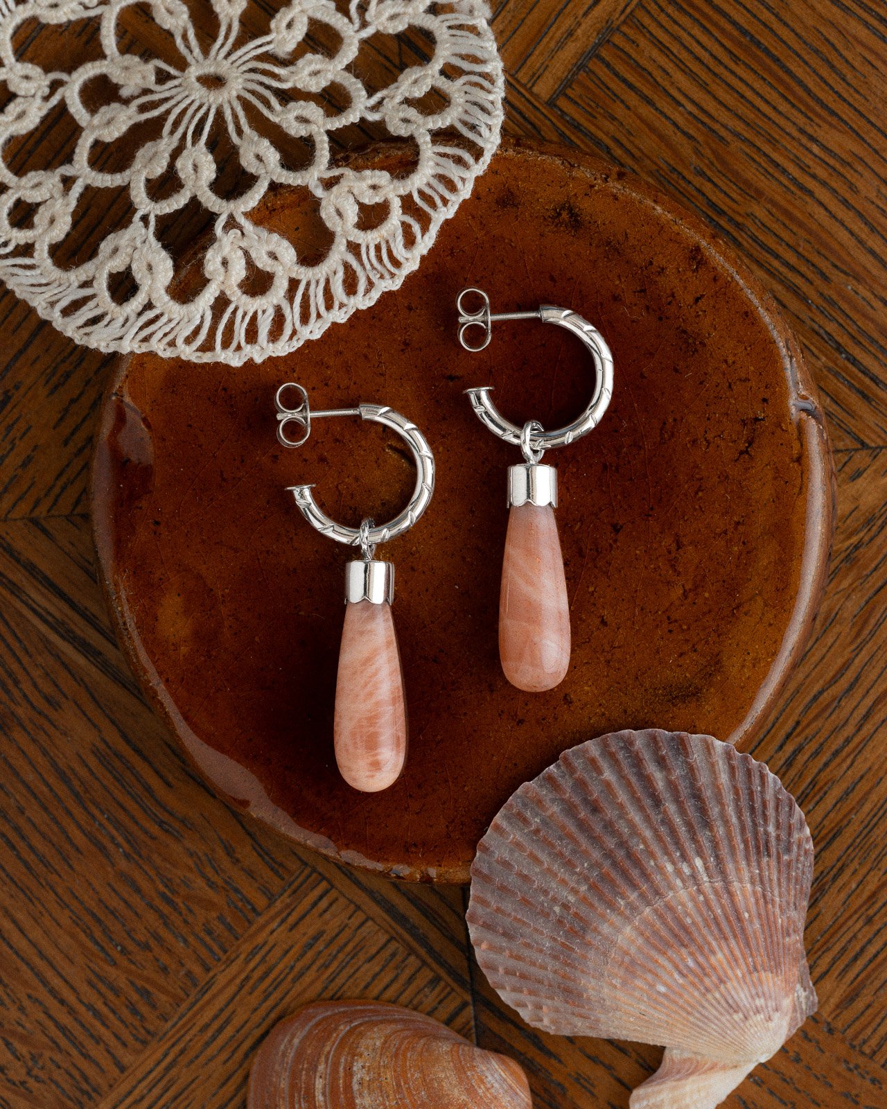 Boucles d'oreilles LUNALIA