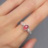 BAGUE ROSE